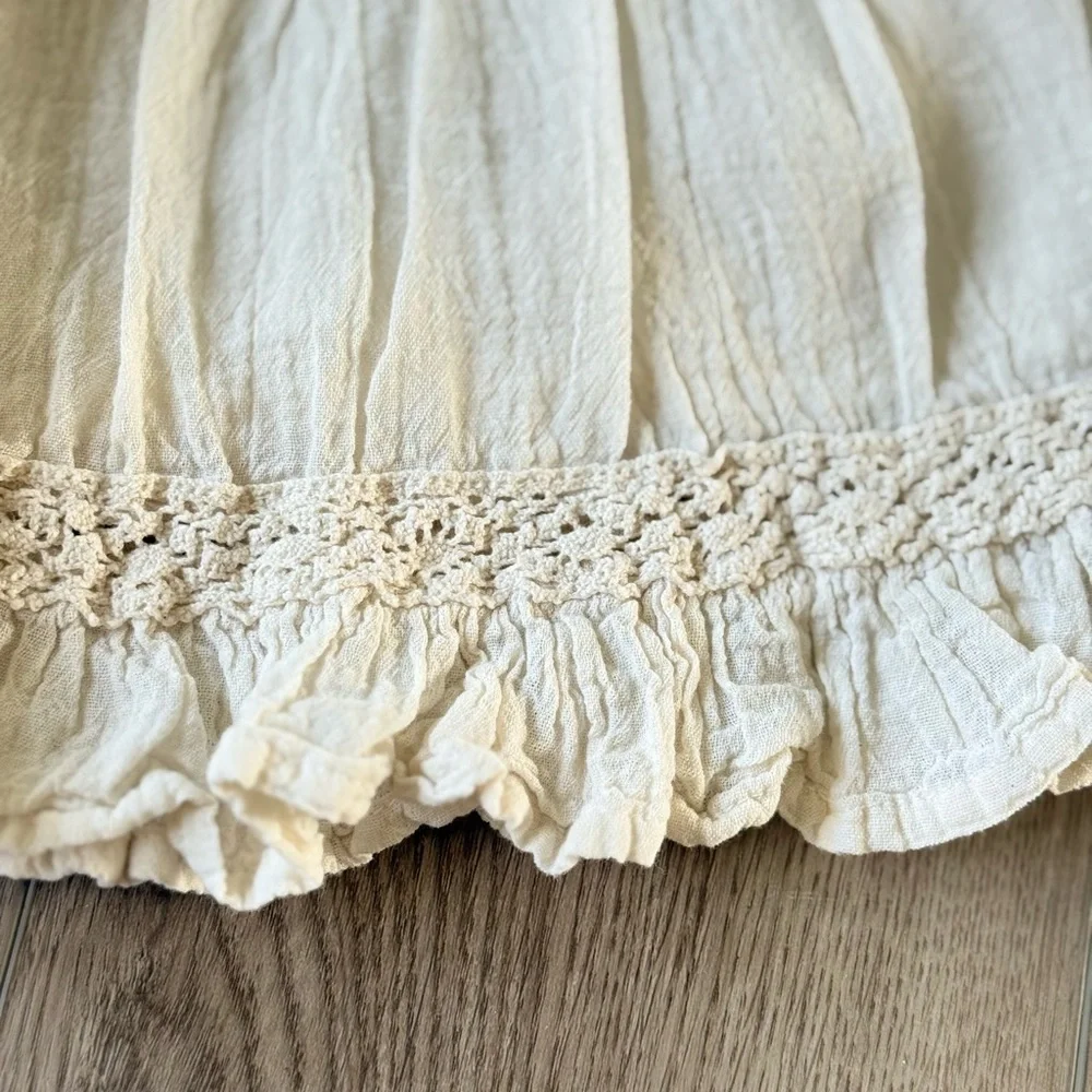 3/$18 Linen Skirt Onesize Resort Beach - Picture 3 of 4